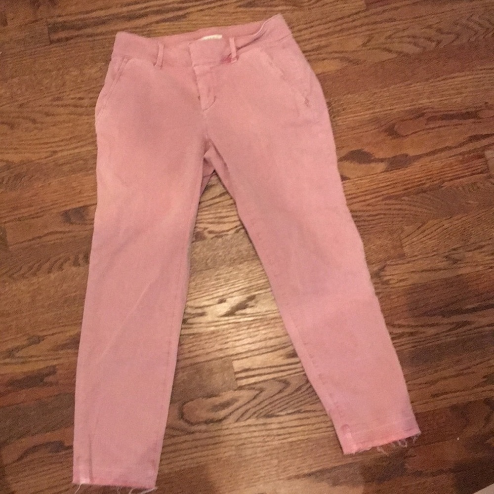 Frayed Girlfriend Chinos